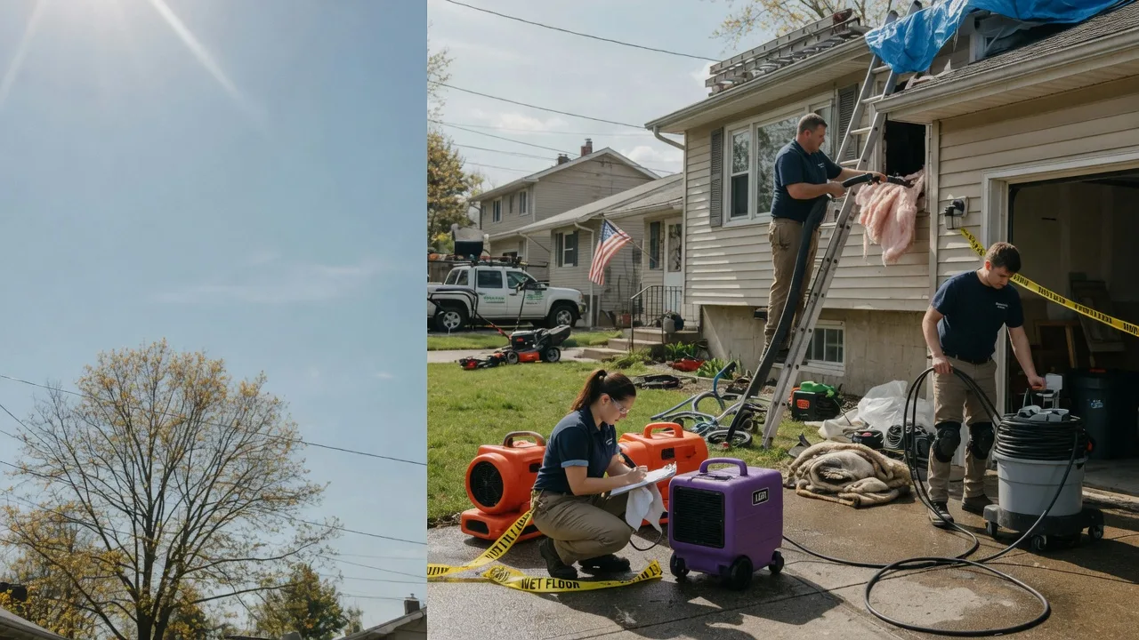 Emergency Water Removal in Bellbrook, OH near me